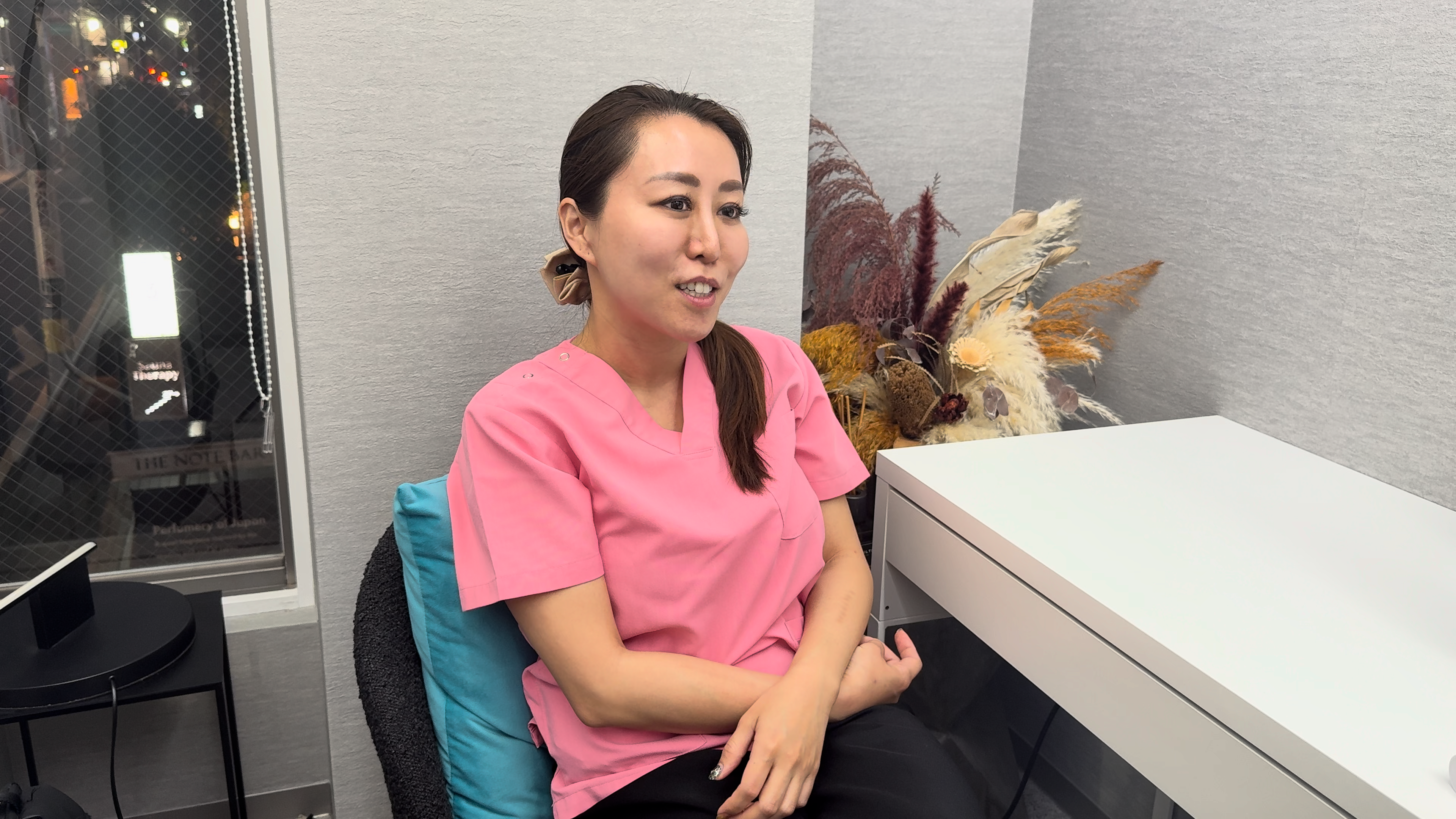 大西先生 診察室にて